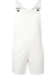 leather dungarees Drome