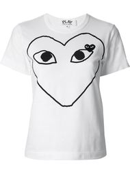 футболка с принтом сердца Comme Des Garçons Play