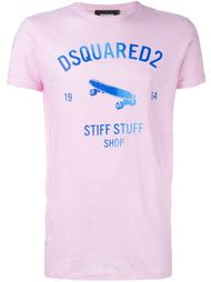 футболка с принтом 'skateboard' Dsquared2