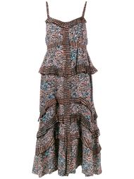 Printed Silk Dress Proenza Schouler