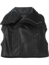 укороченная байкерская куртка  Rick Owens