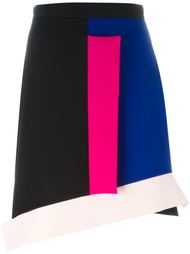 асимметричная юбка колор-блок  MSGM