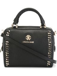 сумка на плечо с тисненым логотипом  Roberto Cavalli