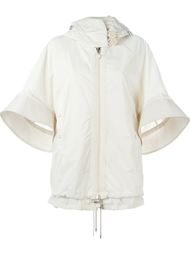 расклешенный пуховик с широкими рукавами Moncler