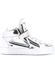 хайтопы с молниями по бокам Giuseppe Zanotti Design