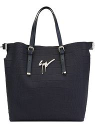сумка-шопер с логотипом  Giuseppe Zanotti Design