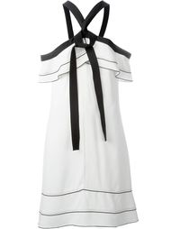 платье с контрастной окантовкой  Proenza Schouler