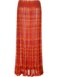 вязаная длинная юбка Missoni