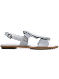 сандалии с кисточкой Tod's