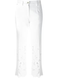 брюки с кружевной отделкой Alberta Ferretti