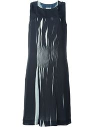 плиссированное платье шифт  Maison Margiela