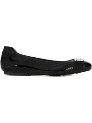 декорированные балетки  Hogan