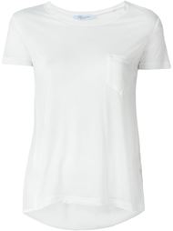 футболка с кружевной вставкой Blumarine