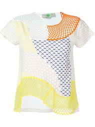 футболка 'Cobalt Mesh Mix' Stella McCartney