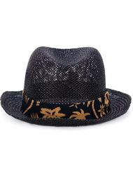 шляпа трилби с контрастной лентой Paul Smith
