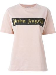 футболка с принтом логотипа   Palm Angels