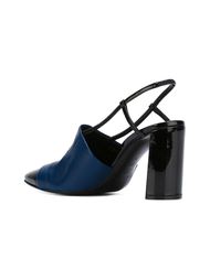туфли с контрастным носком Casadei