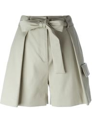 side pleat A-line shorts  MSGM