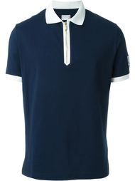 футболка-поло с контрастной окантовкой  Moncler Gamme Bleu