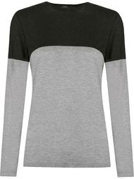 crew neck bi-colored t-shirt Andrea Marques