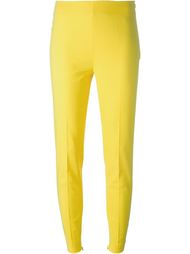 брюки кроя скинни Moschino