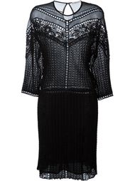 вязаное платье с вышивкой  Blumarine
