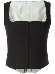 топ-корсет  Red Valentino