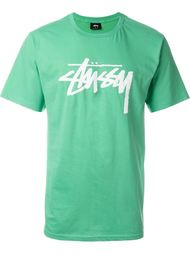 футболка с логотипом Stussy