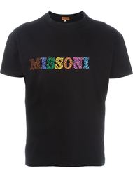 футболка с принтом-логотипом  Missoni Vintage