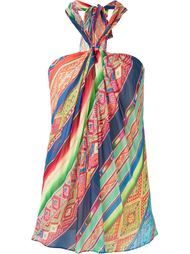 блузка с принтом  Polo Ralph Lauren