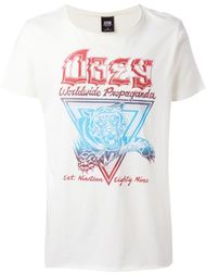 футболка с принтом тигра Obey