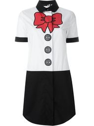 платье-рубашка с принтом банта Love Moschino
