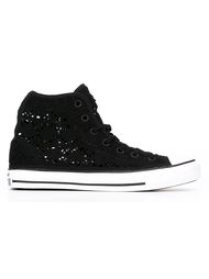 высокие кеды крючком Converse