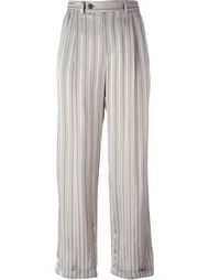 striped straight leg trousers Maison Margiela