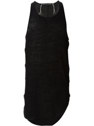 удлиненная майка Cedric Jacquemyn