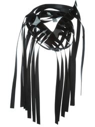 топ свободного кроя с бахромой Junya Watanabe Comme Des Garçons
