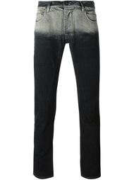 джинсы с градиентным эффектом Rick Owens DRKSHDW