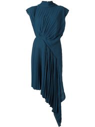 плиссированное платье  Maison Margiela