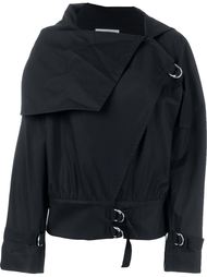 cowl neck buckle detail jacket J.W. Anderson
