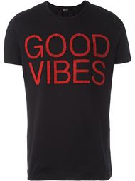 футболка 'Good Vibes' с вышивкой Nº21