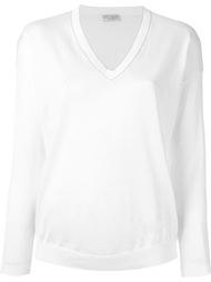 loose fit knitted blouse Brunello Cucinelli