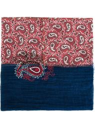 reversible paisley print scarf Al Duca D’Aosta 1902