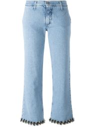 джинсы с контрастной окантовкой  Jour/Né