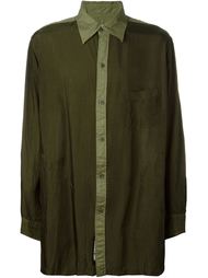 two-tone shirt Yohji Yamamoto