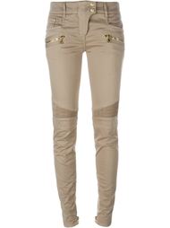 байкерские брюки  Balmain