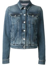 fitted cropped denim jacket Armani Jeans
