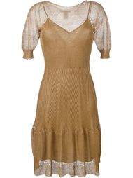 многослойное платье  Alberta Ferretti