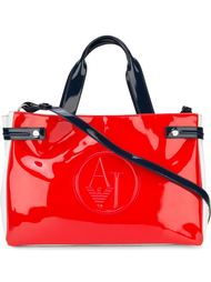 большая сумка-тоут с логотипом  Armani Jeans