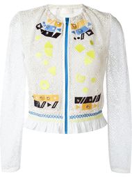 'Solar' embroidered jacket Peter Pilotto