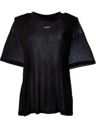 футболка с плечиками Off-White